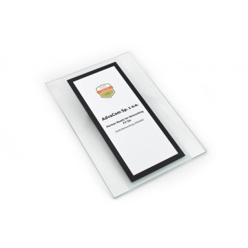 Glass Diploma - Gold Partner - UV Print - DUV045