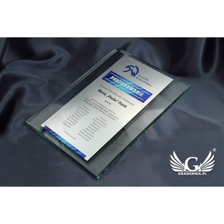 GLASS DIPLOMA - COLOUR UV PRINT - DUV025