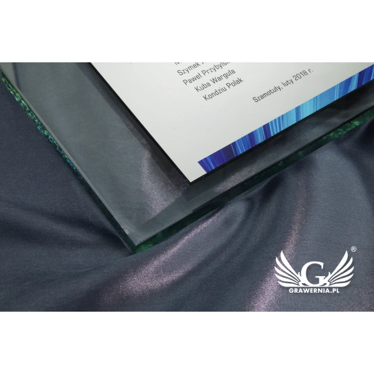 GLASS DIPLOMA - COLOUR UV PRINT - DUV025