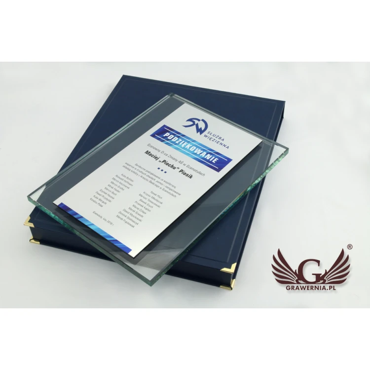 GLASS DIPLOMA - COLOUR UV PRINT - DUV025