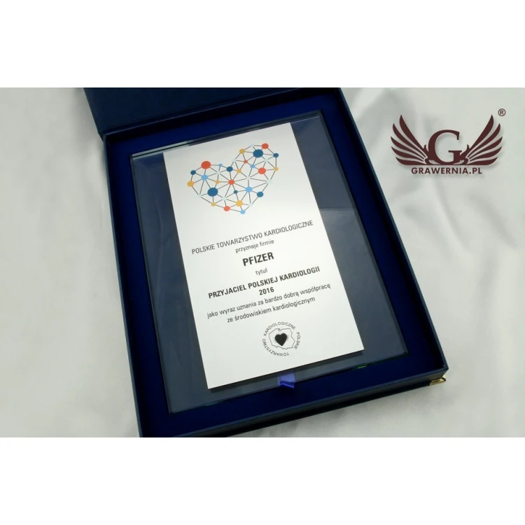 Glass Diploma - UV Color Print - DUV009
