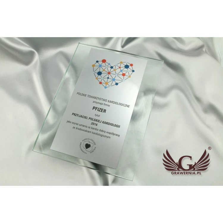 Glass Diploma - UV Color Print - DUV009