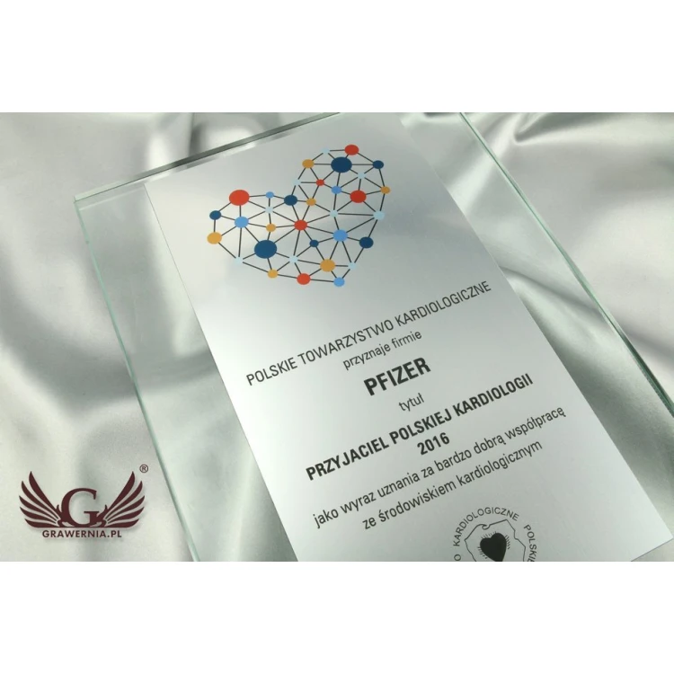 Glass Diploma - UV Color Print - DUV009