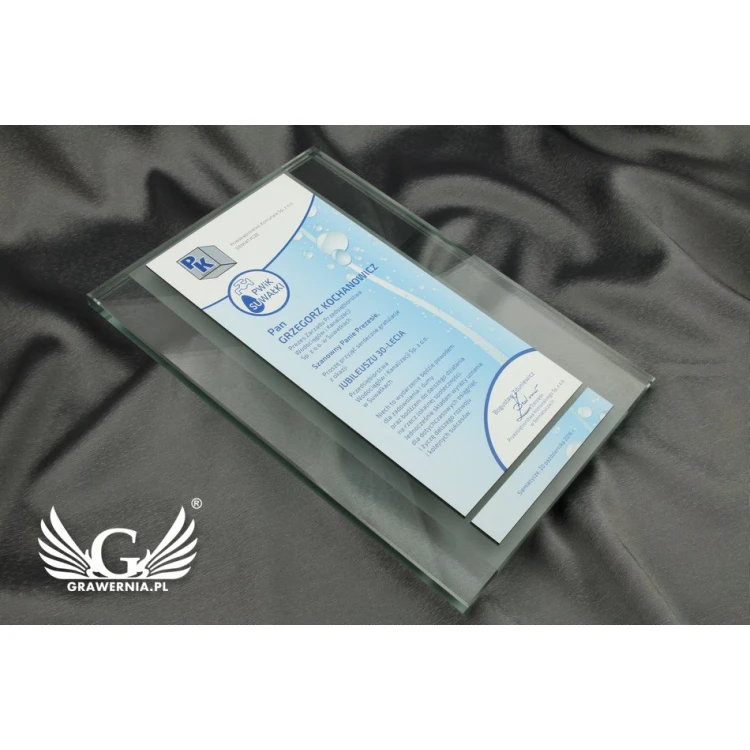 Glass Diploma - UV Color Print - DUV010