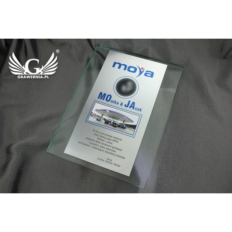 GLASS DIPLOMA - UV PRINT - DUV017