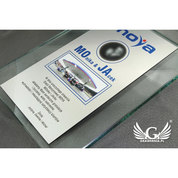 GLASS DIPLOMA - UV PRINT - DUV017