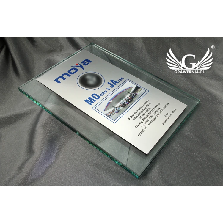 GLASS DIPLOMA - UV PRINT - DUV017