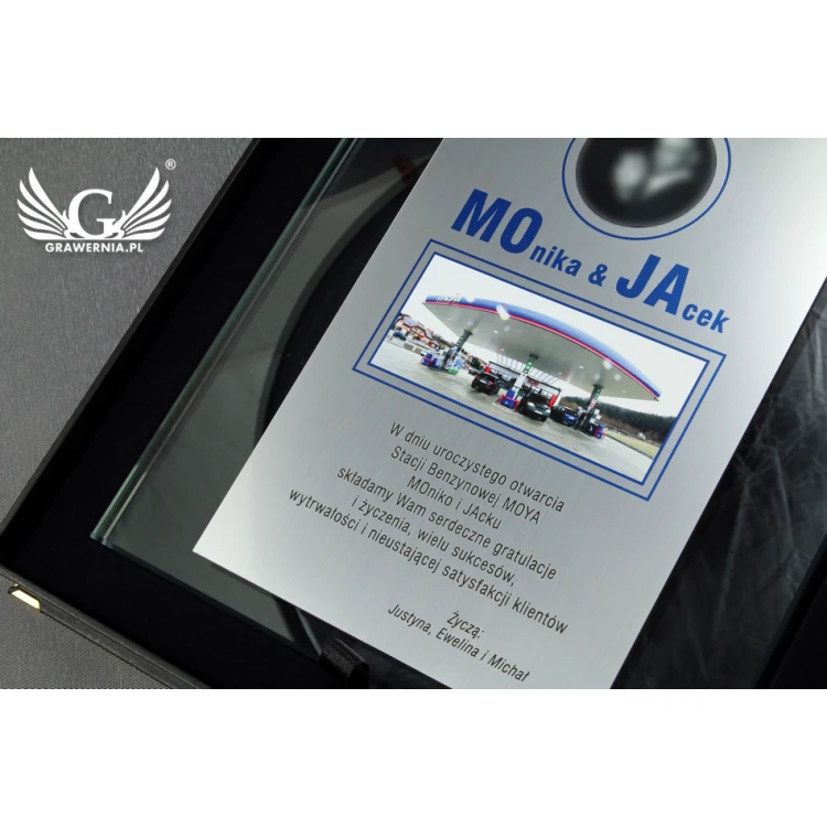 GLASS DIPLOMA - UV PRINT - DUV017