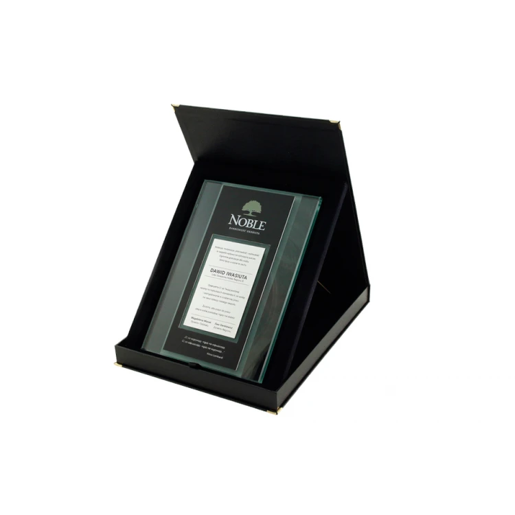 Glass Diploma - Appreciation for Cooperation - UV Print - DUV019