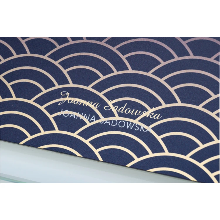 Glass Diploma - Employee of the Year - Horizontal - Colorful UV Print - DUV076