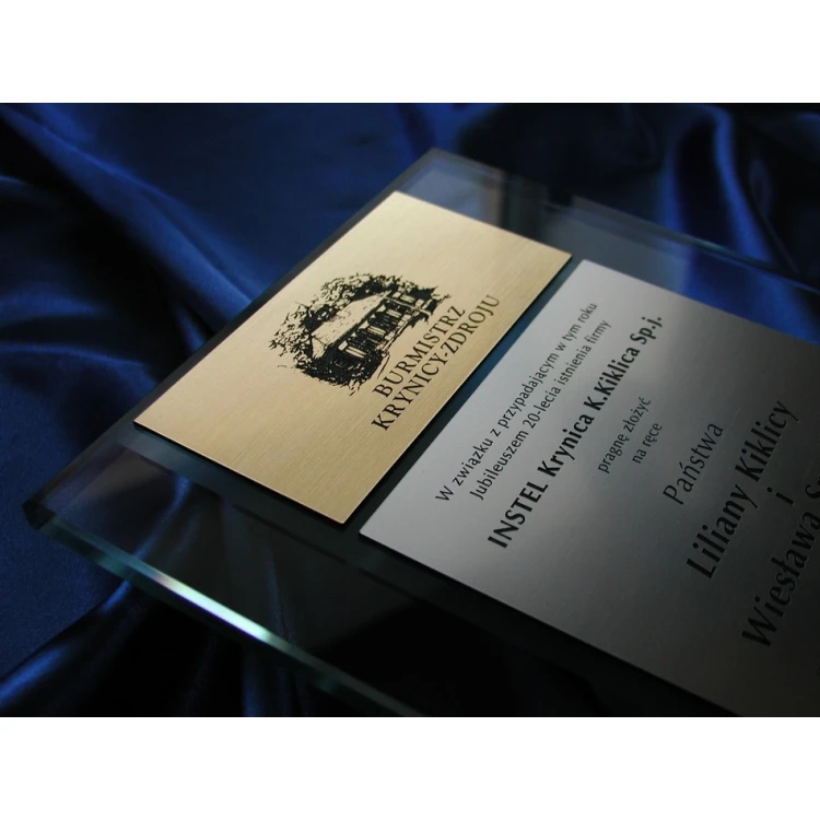 GLASS DIPLOMA - DSZ006 - Certificate, Appreciation, Distinction