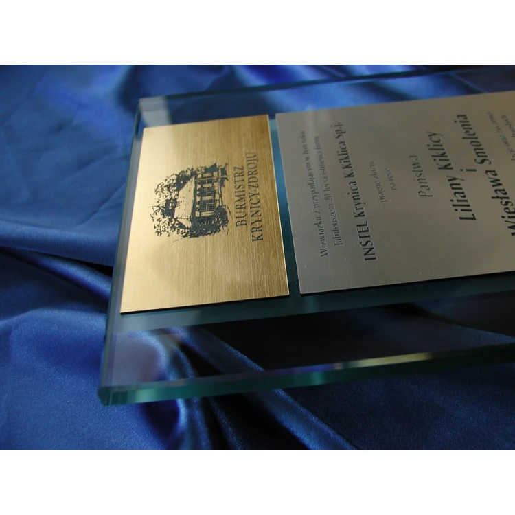 GLASS DIPLOMA - DSZ006 - Certificate, Appreciation, Distinction