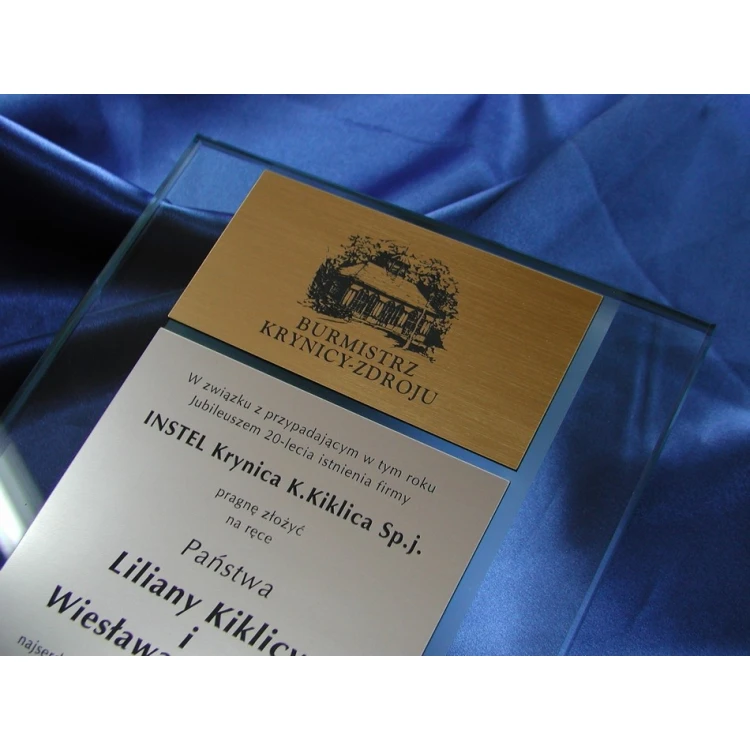 GLASS DIPLOMA - DSZ006 - Certificate, Appreciation, Distinction