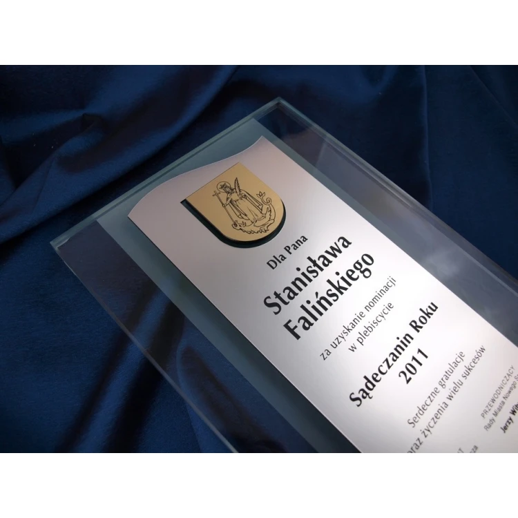 GLASS DIPLOMA - DSZ009 - Certificate, Appreciation, Distinction