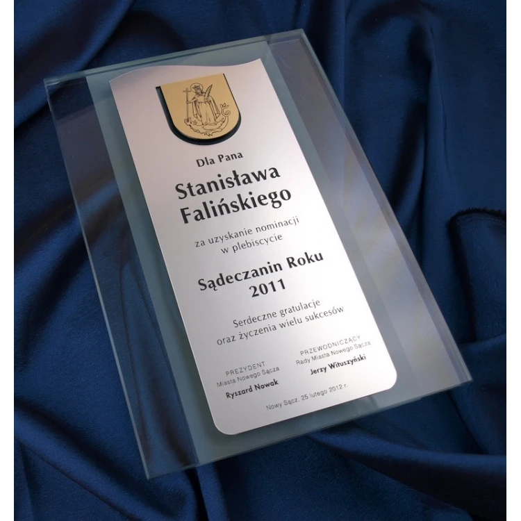 GLASS DIPLOMA - DSZ009 - Certificate, Appreciation, Distinction