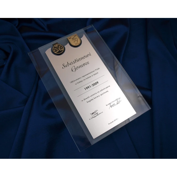 GLASS DIPLOMA - DSZ011 - Certificate, Appreciation, Distinction