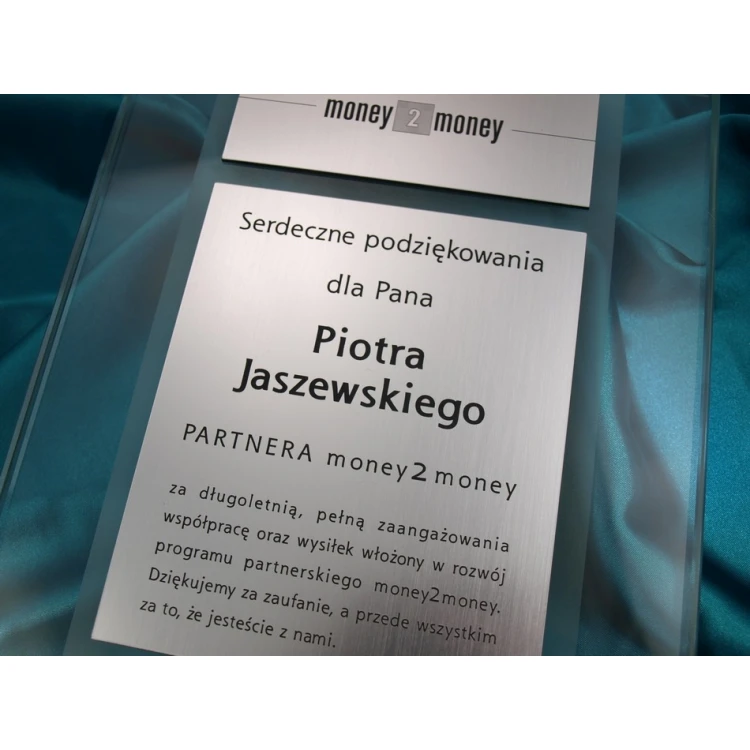 GLASS DIPLOMA - DSZ012 - Certificate, Appreciation, Distinction