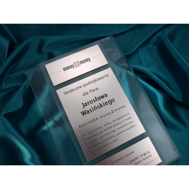 GLASS DIPLOMA - DSZ012 - Certificate, Appreciation, Distinction