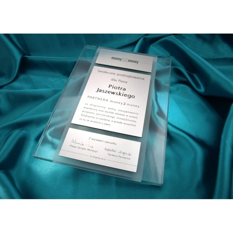 GLASS DIPLOMA - DSZ012 - Certificate, Appreciation, Distinction