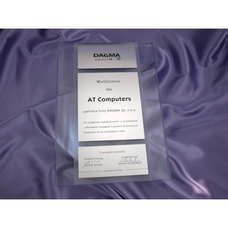 GLASS DIPLOMA - DSZ012 - Certificate, Appreciation, Distinction