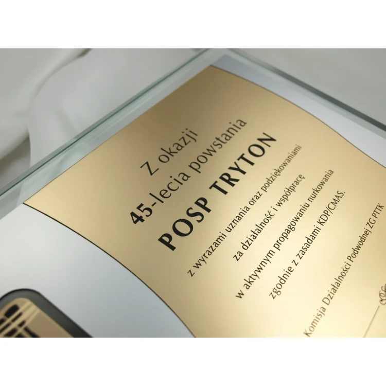 GLASS DIPLOMA in CASE - DSZ019 - horizontal