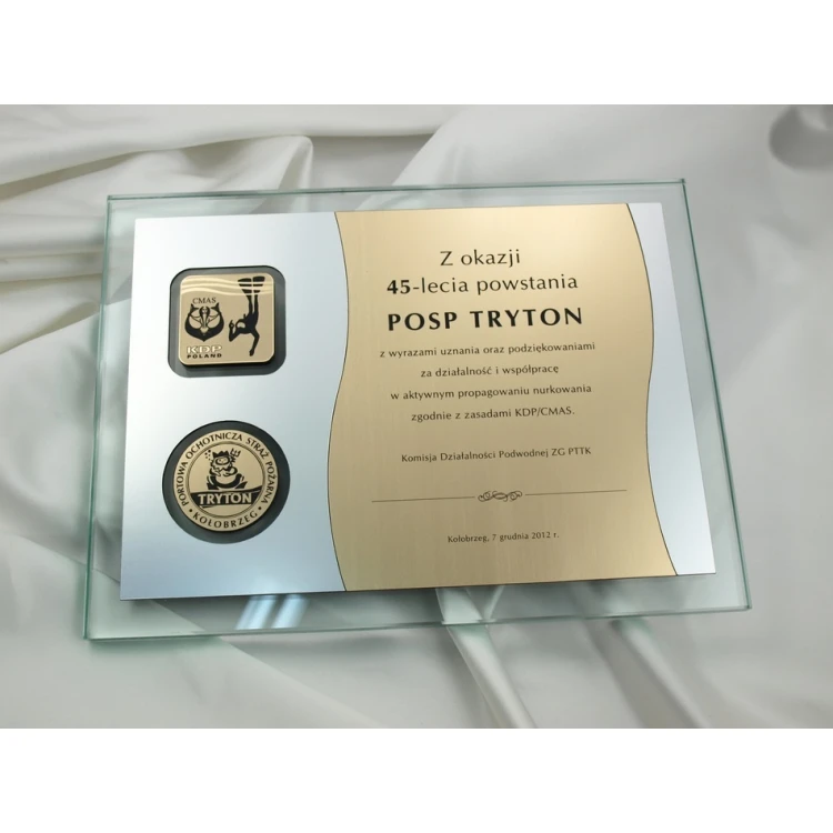 GLASS DIPLOMA in CASE - DSZ019 - horizontal