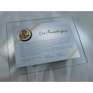 GLASS DIPLOMA in CASE - DSZ005 - horizontal