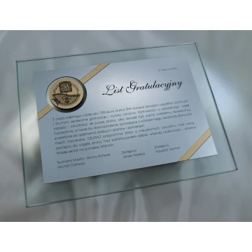 GLASS DIPLOMA in CASE - DSZ005 - horizontal