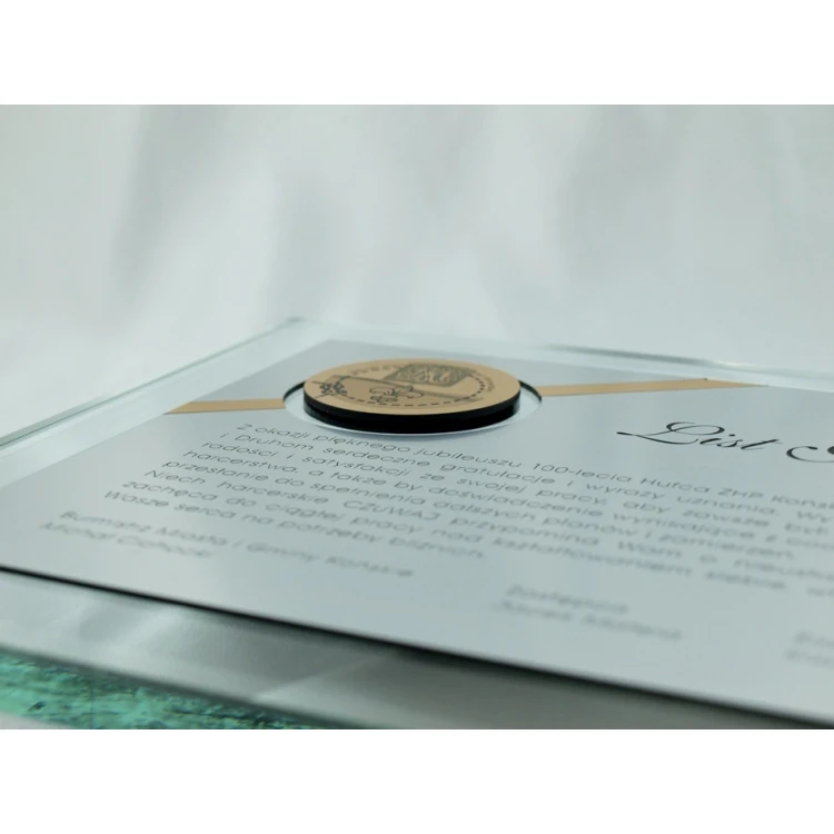 GLASS DIPLOMA in CASE - DSZ005 - horizontal