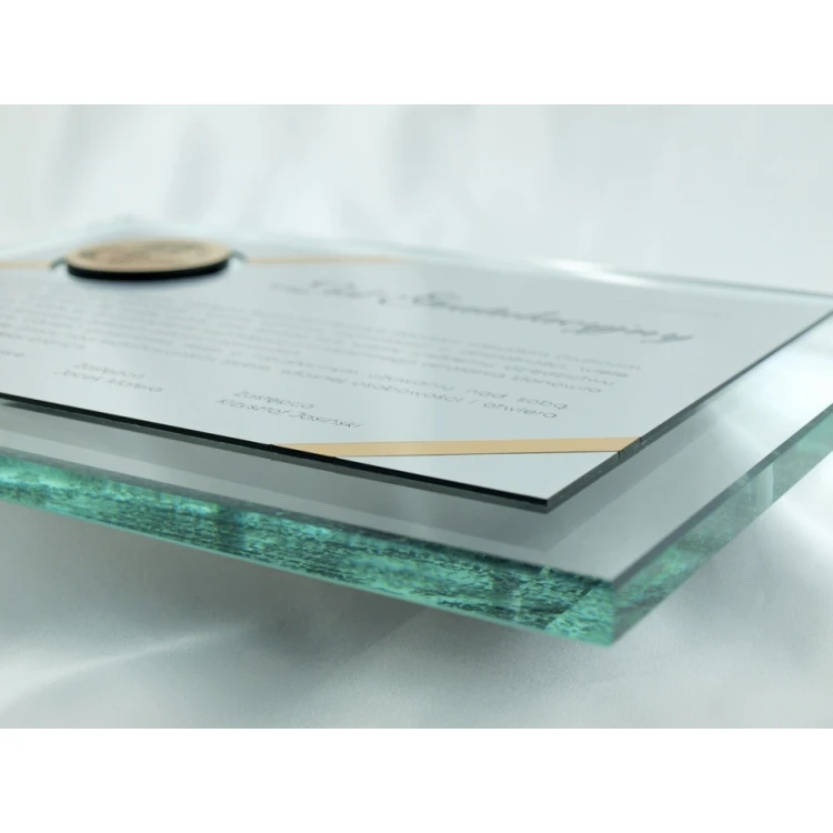 GLASS DIPLOMA in CASE - DSZ005 - horizontal