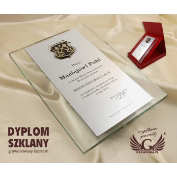 GLASS DIPLOMA - DSZ010 - vertical
