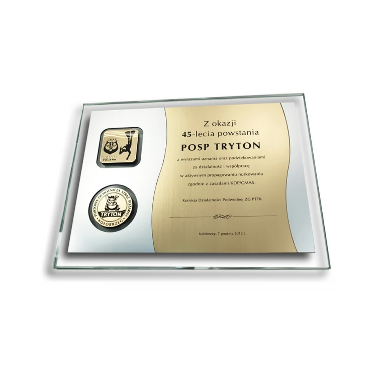 GLASS DIPLOMA in CASE - DSZ019 - horizontal