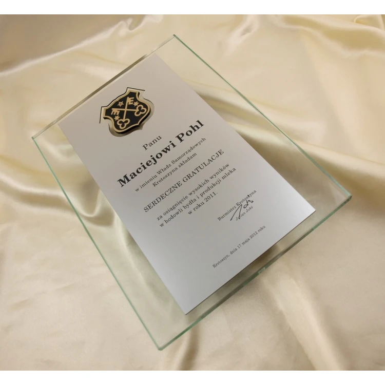 GLASS DIPLOMA - DSZ010 - vertical