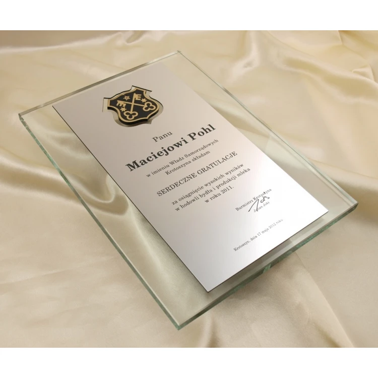 GLASS DIPLOMA - DSZ010 - vertical