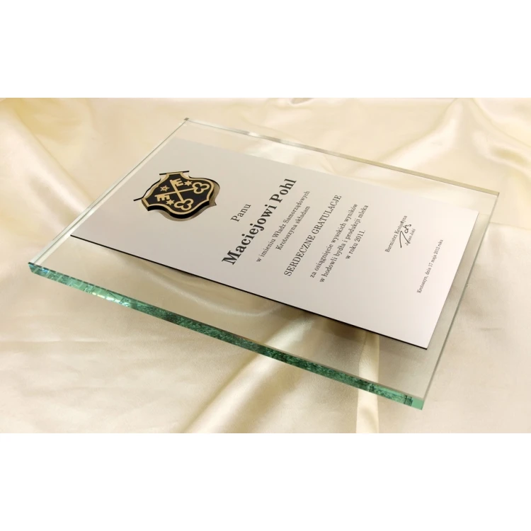GLASS DIPLOMA - DSZ010 - vertical