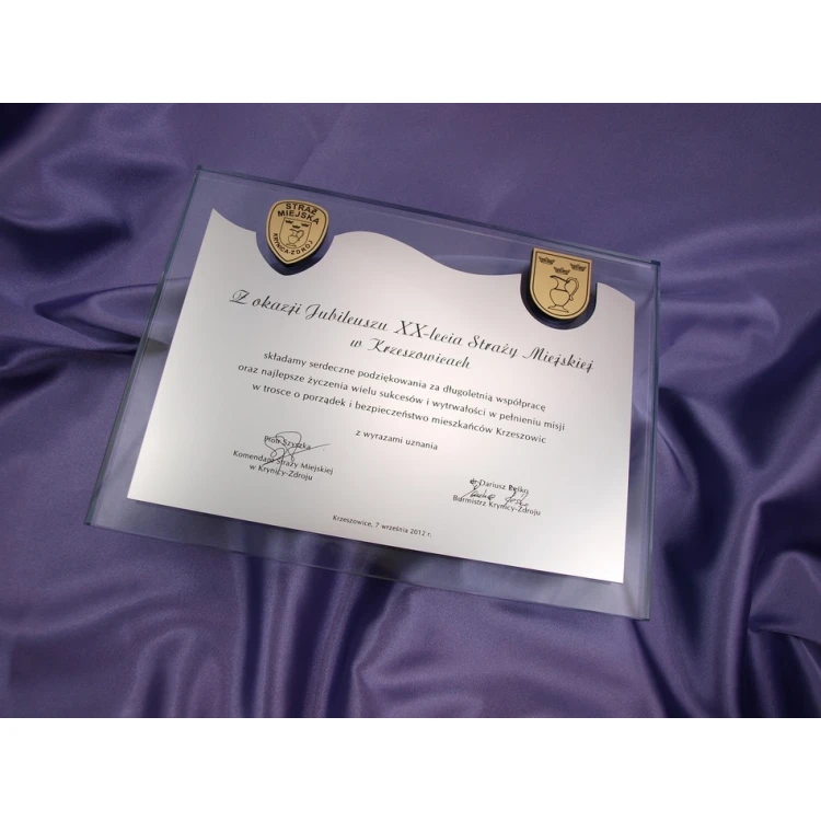 GLASS DIPLOMA - DSZ013 - horizontal