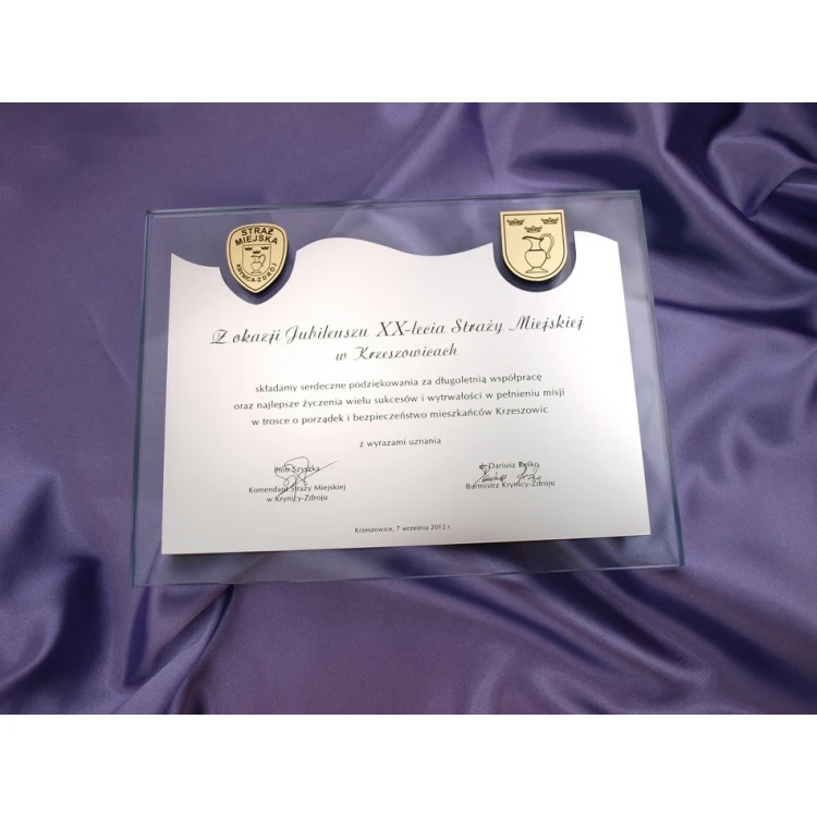 GLASS DIPLOMA - DSZ013 - horizontal