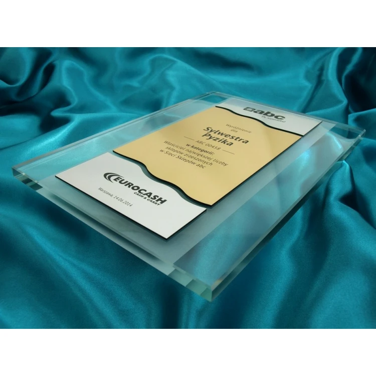 GLASS DIPLOMA - DISTINCTION - DSZ035 - vertical