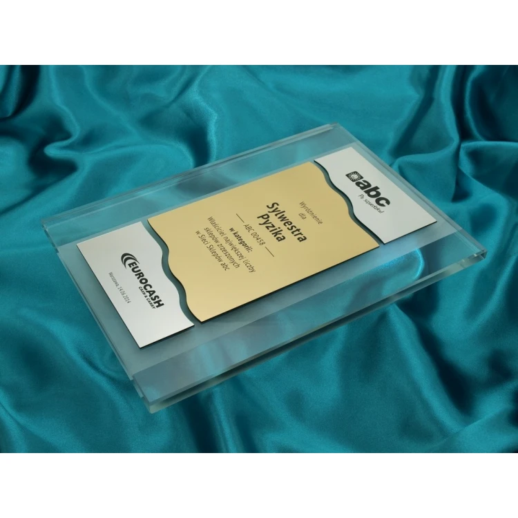 GLASS DIPLOMA - DISTINCTION - DSZ035 - vertical