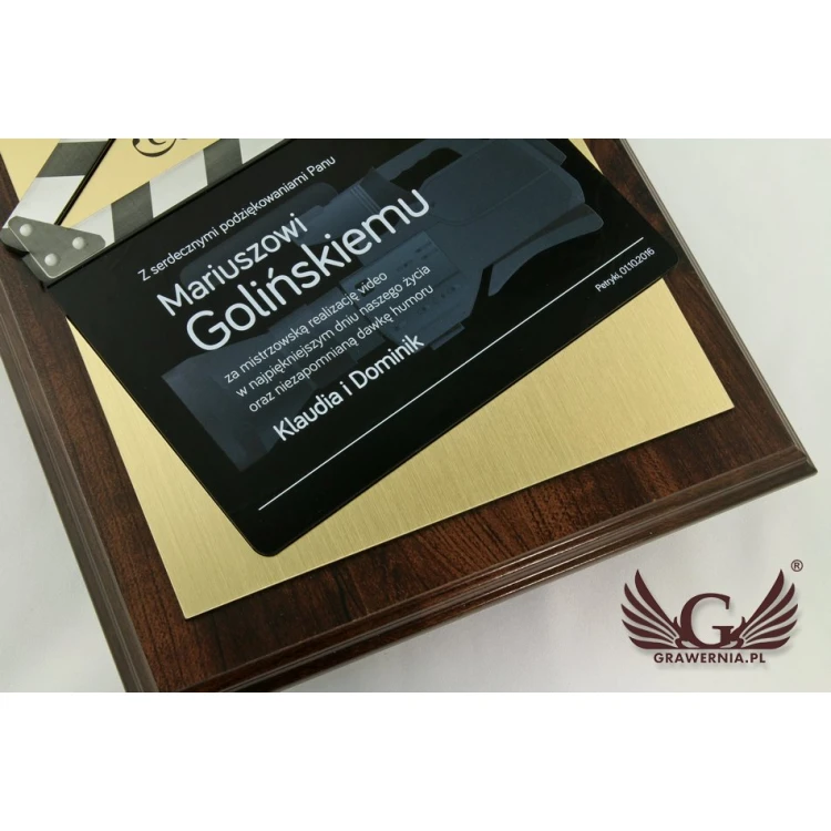RECOGNITION DIPLOMA FOR FILMMAKER - DUV013