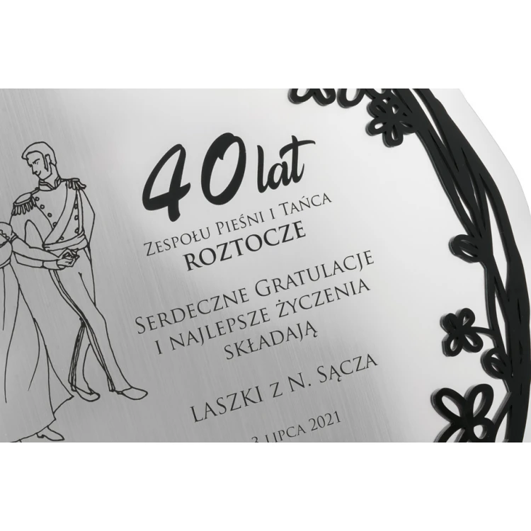 Acknowledgement Diploma for the Regional Team - Acrylic and Laminate size 452x443mm - SL064