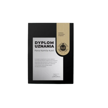 Exclusive Black Recognition Diploma - dimensions: 400x300mm - DS019
