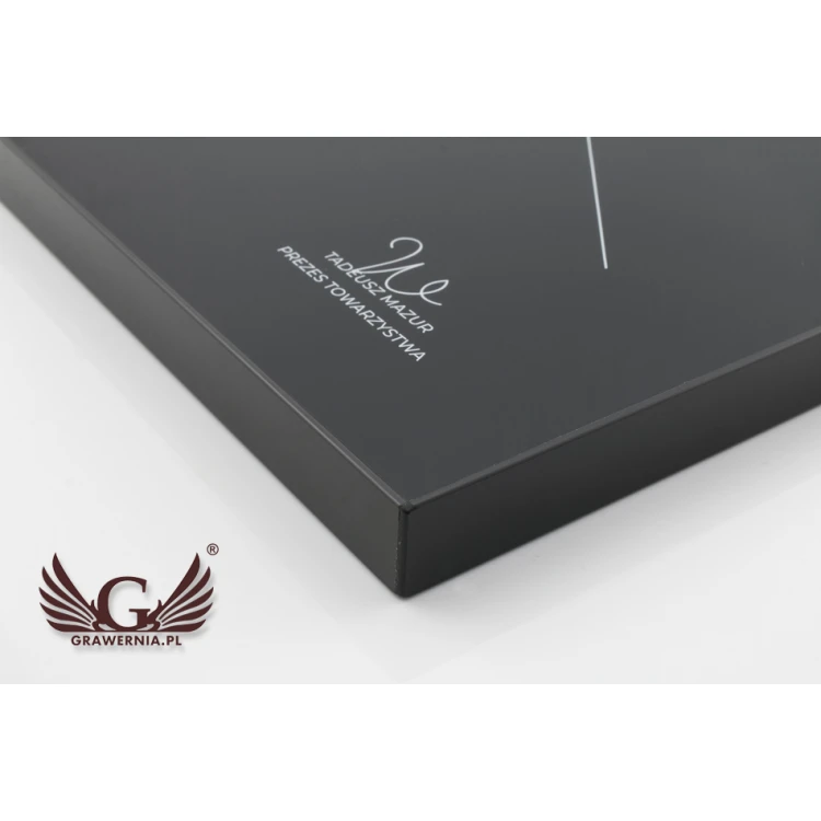 Exclusive Graphite Recognition Diploma - dimensions: 400x300mm - DUV031