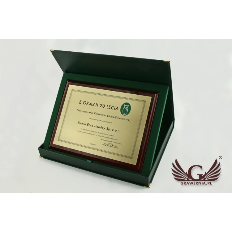 Exclusive Recognition Diploma with Colorful Logo - Horizontal - DCE004