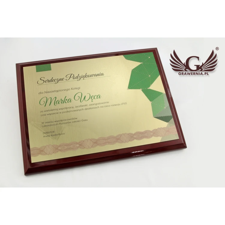 Exclusive Recognition Diploma with UV Color Print - Horizontal - DCE005