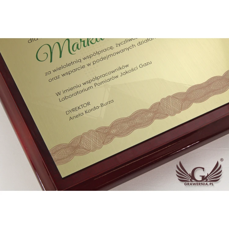 Exclusive Recognition Diploma with UV Color Print - Horizontal - DCE005
