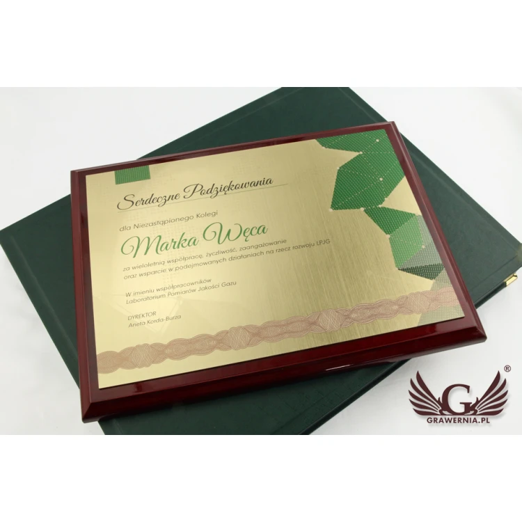 Exclusive Recognition Diploma with UV Color Print - Horizontal - DCE005