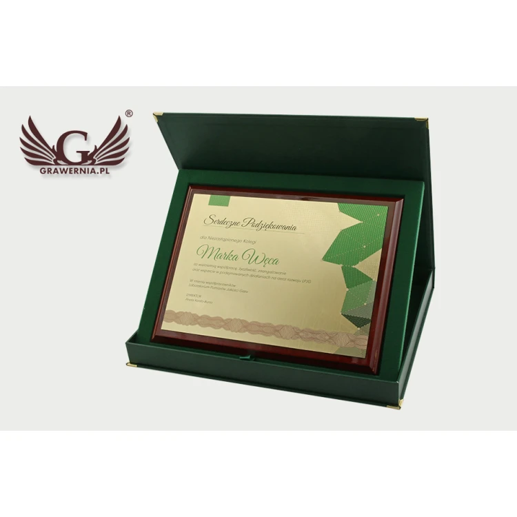 Exclusive Recognition Diploma with UV Color Print - Horizontal - DCE005