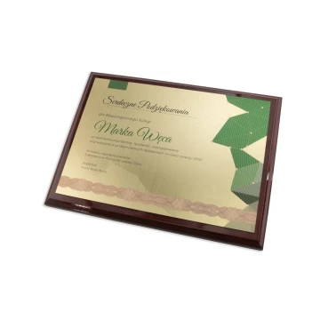 Exclusive Recognition Diploma with UV Color Print - Horizontal - DCE005