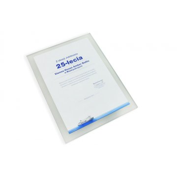 Certificate of Recognition - Colorful UV Print - DUV008